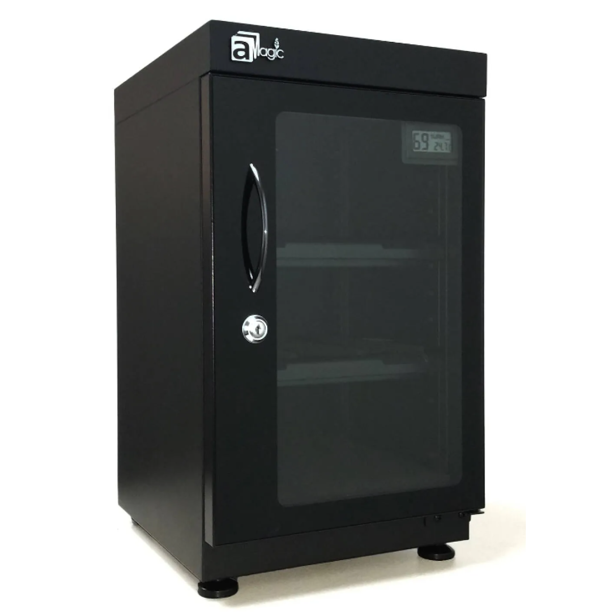 aMagic ADC-MLED40L 40升 LCD屏幕顯示櫃內旋鈕無極調節濕度電子防潮箱